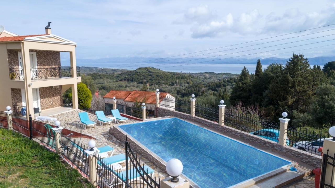 Villa Spartera Sea View By Corfuescapes Lefkimmi  Exterior photo